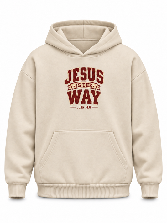 Jesus Is the Way John 14:6 Christian Hoodie