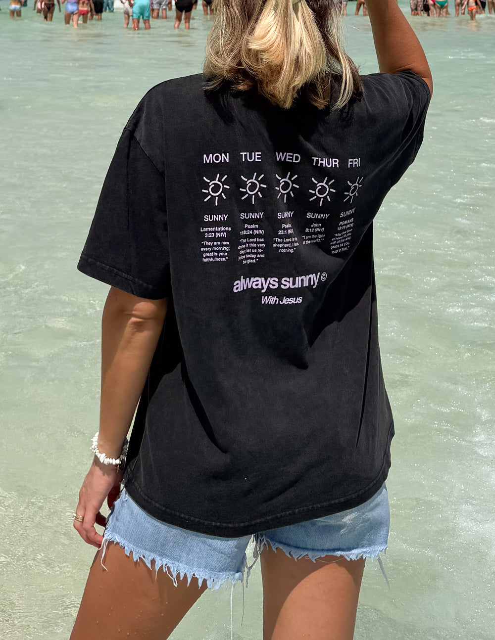 Always Sunny With Jesus Unisex Tee