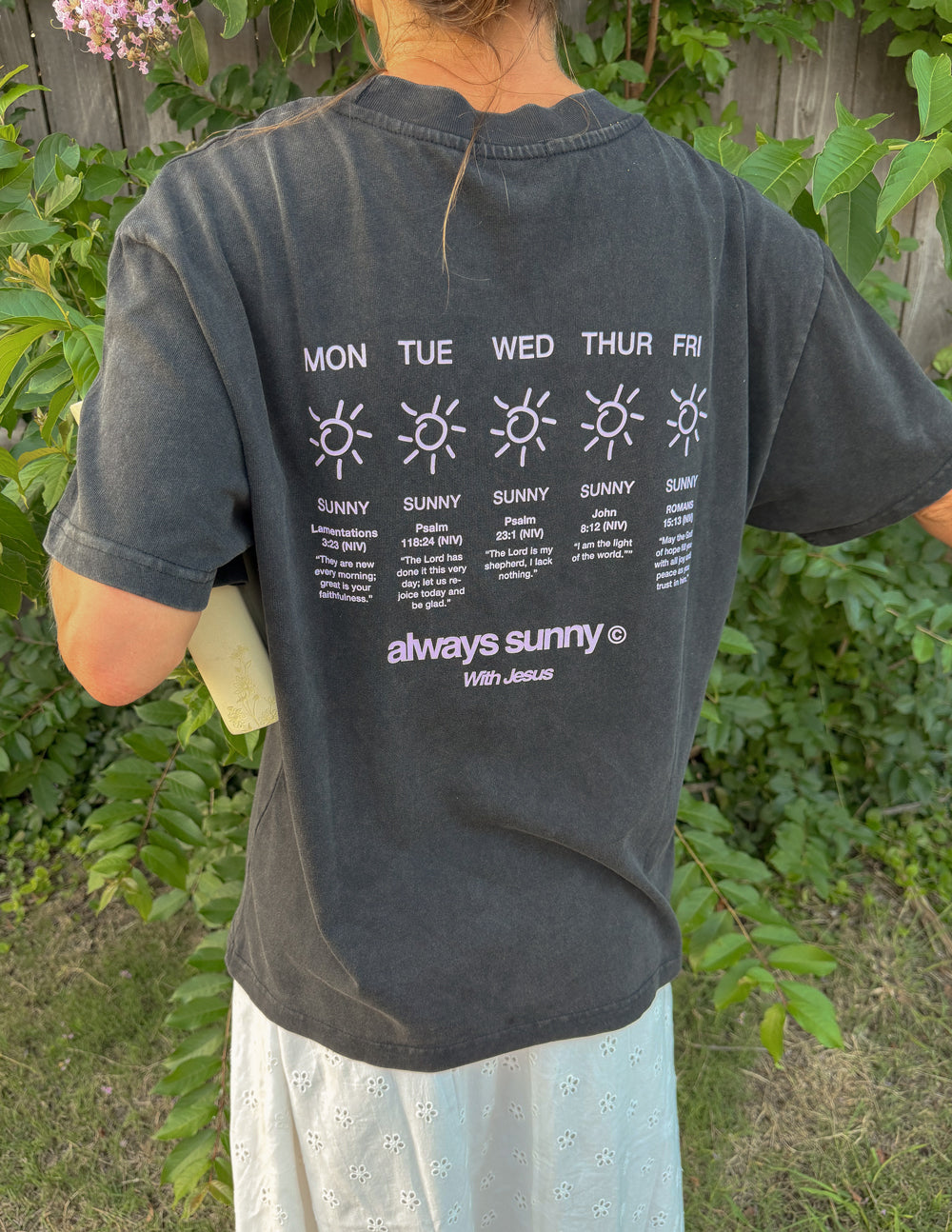 Always Sunny With Jesus Unisex Tee
