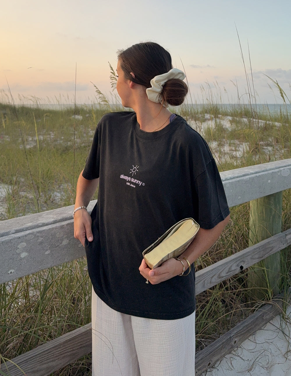 Always Sunny With Jesus Unisex Tee