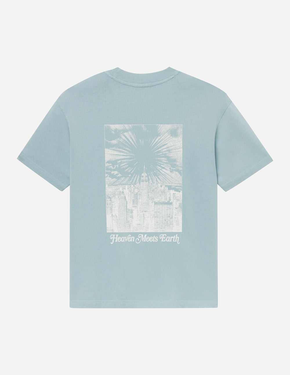 Heaven Meets Earth Blue Unisex Tee