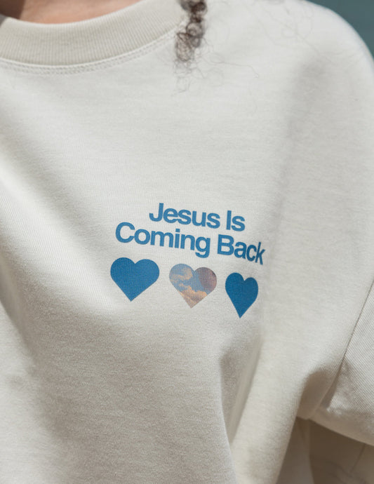 Jesus Is Coming Back Heavyweight Tee