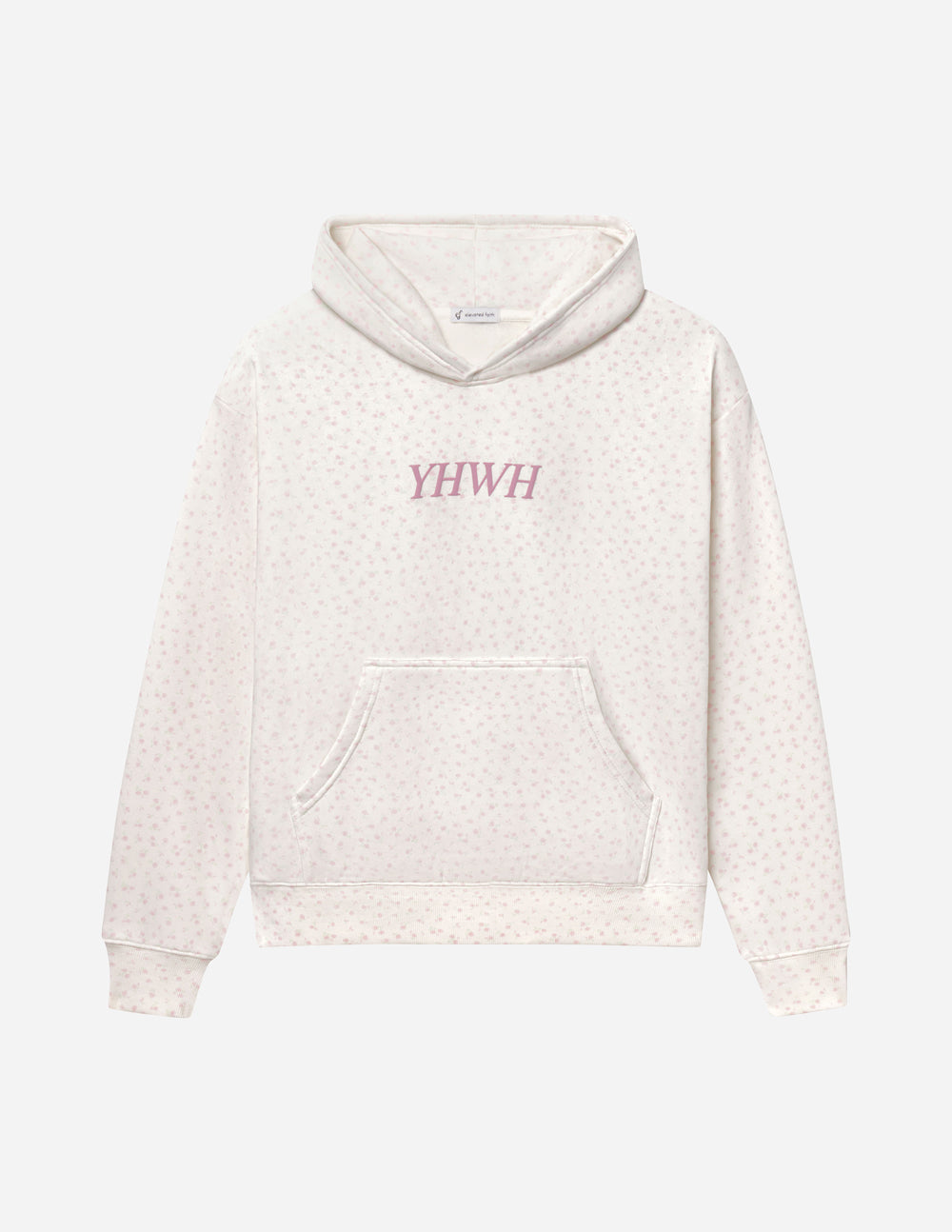 YHWH Allover Floral Unisex Hoodie